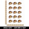 Cat Bursting Through Hole Temporary Tattoo Water Resistant Fake Body Art Set Collection (1 Sheet)
